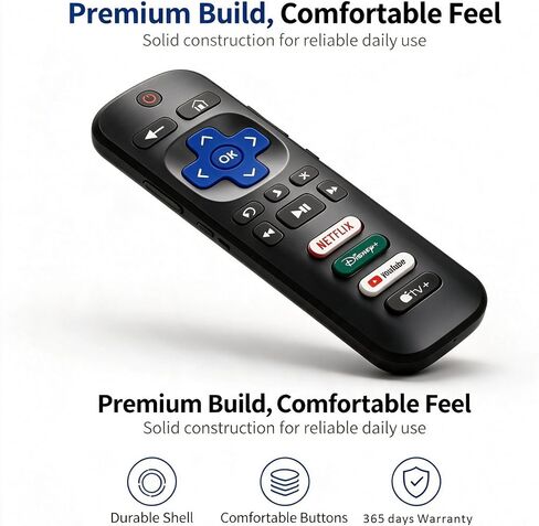 B Brainice Replacement Remote Control for Roku TV in Saudi Arabia