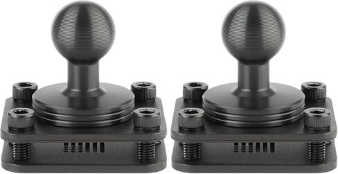 Bulletpoint Metal 4-Hole AMPS Base Mount with 20mm (0.787 inches) Mounting Ball with Metal Backing Plate + Installation Hardware in Saudi Arabia