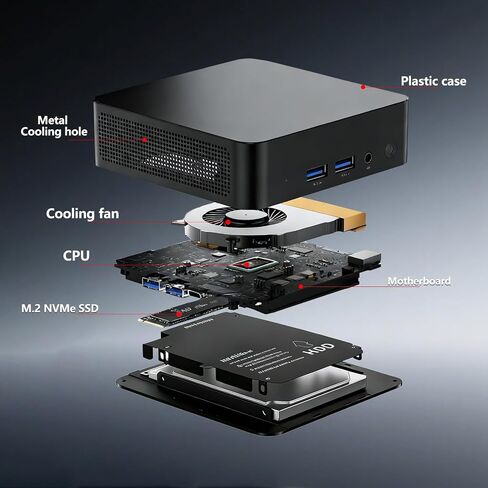 Mini PC for Windows 11 Intel i3-6006U, 16GB RAM 1TB SSD in Kuwait