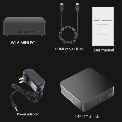 Mini PC for Windows 11 Intel i3-6006U, 16GB RAM 1TB SSD in Kuwait