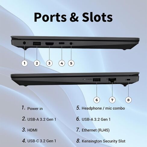 Lenovo V14 Business Laptop,Core 7 240H,Customized 16/64GB RAM,512GB/2TB SSD in Kuwait