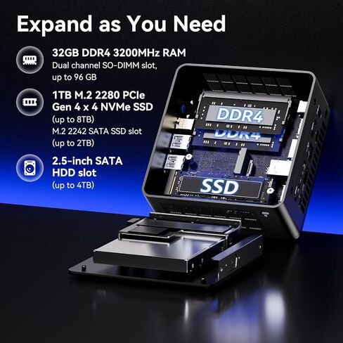 ASUS NUC 13 pro Intel NUC 13 Pro NUC13ANHi7 Core i7-1360P 32GB RAM 1TB SSD in Saudi Arabia