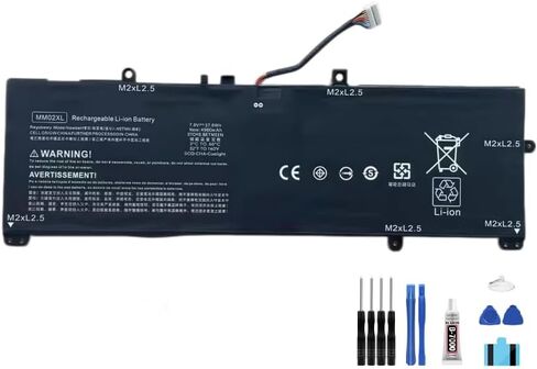 compatible For HP Pavilion 13-AN HSTNN-IB8Q L27868-2D1 L28076-005 LCD Display Touch Screen Digitizer Full Assembly Replacement Screen Repair Kit battery MM02XL +Free Tools，For MM02XL LCD in Kuwait
