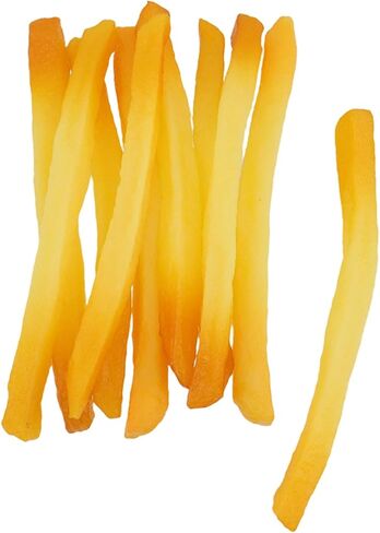 Fake French Fries, 10 Pcs Realistic Food PVC Display Food Props Used for Displaying Picnic, Dining Table Scenes in Kuwait