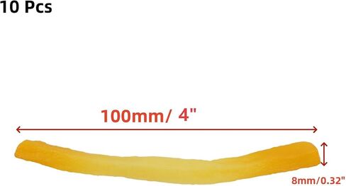 Fake French Fries, 10 Pcs Realistic Food PVC Display Food Props Used for Displaying Picnic, Dining Table Scenes in Kuwait