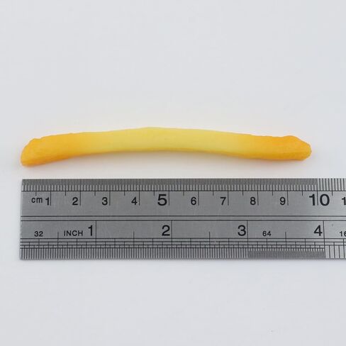 Fake French Fries, 10 Pcs Realistic Food PVC Display Food Props Used for Displaying Picnic, Dining Table Scenes in Kuwait