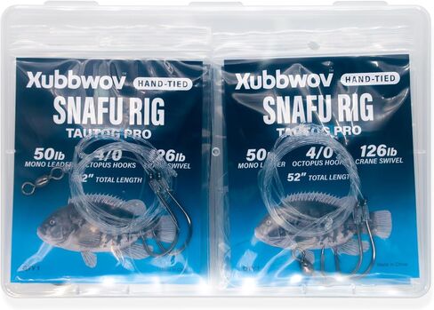 6-Pack Snafu Rig for Blackfish Tautog in Kuwait