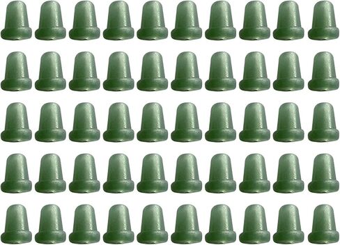 50Pcs Carp Fishing Hook Stops Beads Carp Accessories Rubber Lures Stoper Boilie Stop Terminals Tackle Tool in Saudi Arabia