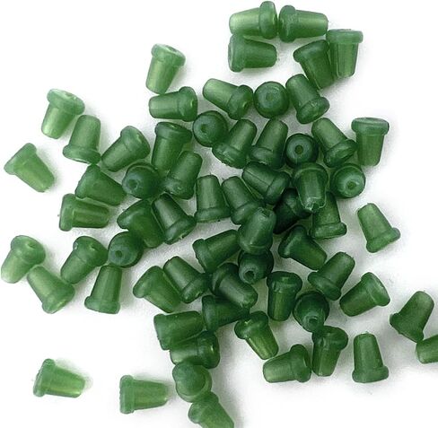 50Pcs Carp Fishing Hook Stops Beads Carp Accessories Rubber Lures Stoper Boilie Stop Terminals Tackle Tool in Saudi Arabia