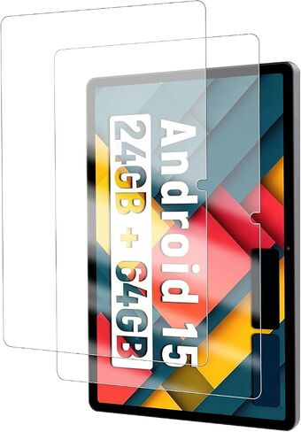 Screen Protector for Jeazans Jzpad-A10L (10 Inch) Android 15 Tablet, 9h Tempered Glass, Drop-Proof, Scratch-Proof, Bubble-Free, 2 Pack. in Saudi Arabia