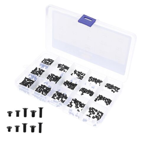 LABRIMP Countersunk Head Screws and Black Stainless Steel for Rust-Proof and Wear-Resistant Replacement Laptop Screws Assortment Kit, Light Weight Computer Case Hard Drive in Kuwait