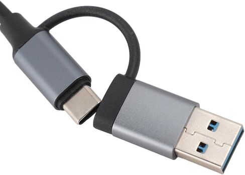 8 in 1 USB to USB C Adapter, USB Extension Cable Multifunctional Card Reader USB 3.0 Docking Station for Phone Tablet in Saudi Arabia