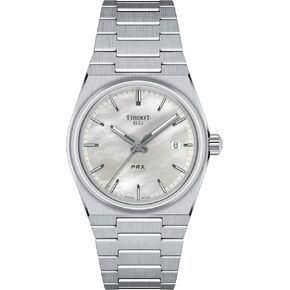 Tissot Unisex PRX 35mm Quartz Watches, Grey, Stainless Steel, 11 (T1372101111100)