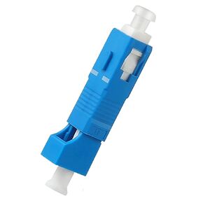 Duogalia 8-Pack Singlemode SC/UPC Male to LC/UPC Female Adapter Fiber Optic Connector FTTH Adaptor Convertor for Visual Fault Locator Single Mode 9/125um Optical Adapter for VFL