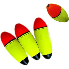 10 قطع من FASPLORE 4 مقاسات من عوامات الصيد والبوبرز تأتي مع 10 قطع من أعواد الصيد المتوهجة المطلية بالمطاط من إسفنج EVA بوزن 1 أونصة، 2/3 أونصة، 1/3 أونصة، 1/6 أونصة. in Kuwait