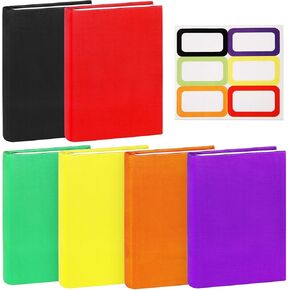 أغطية كتب BainGesk، واقي كتب بألوان الجوهرة للكتب ذات الغلاف الصلب، غطاء كتب مدرسية قابل للغسل يصل إلى 9 بوصة × 11 بوصة مع ملصق، كتاب سوكس للوازم المدرسية، مناسب للأطفال من سن 3 سنوات فما فوق in Kuwait