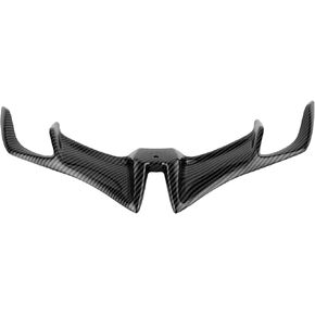 Front Fairing Winglet, Front Carbon Fiber Fairing Wing Cover, Front Aerodynamic Winglet ABS Spoiler Motorcycle Fairing Accessories Fit for R15 V3 2017-2020