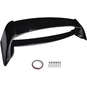 Silscvtt Glossy Black ABS Plastic Rear Trunk Spoiler Wing Replacement for 2006 2007 2008 2009 2010 2011 Civic Sedan