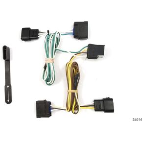 Curt Manufacturing 56014 Vehicle-Side Custom 4-Pin Trailer Wiring Harness, Fits Select Chevrolet Corvette, Ford Focus, Ranger