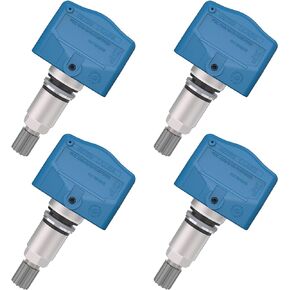 TPMS Tire Pressure Monitoring System Sensor 40700-1AA0B 40700-1AA0D Compatible with 2008-2010 Infiniti M35 M45 QX56 Nissan Armada Altima Maxima Frontier Rogue Sentra 315MHZ 4PCS (Blue)