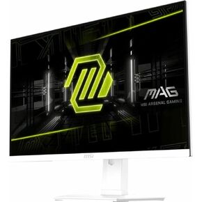 شاشة كمبيوتر MSI MAG274QRFW مقاس 27 بوصة 2560 × 1440 (QHD)، 180 هرتز، مزامنة تكيفية، HDMI، منفذ DisplayPort، قابل للتركيب على VESA، إمالة، ارتفاع قابل للتعديل، مكبر صوت، 1 مللي ثانية، أسود