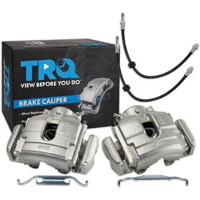 TRQ Front Brake Caliper Set Compatible with 2001-2006 BMW 330Ci 2001-2005 330i 2007-2008 Z4