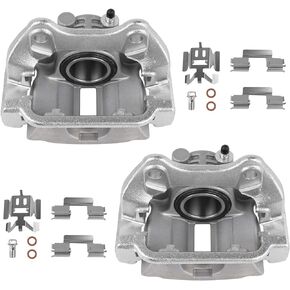 مجموعة فرجار الفرامل الخلفية الأوتوماتيكية مع دعامة 18B4854 18B4855 متوافقة مع Chevy GMC Cadillac، Silverado/Sierra 1500 2003-2007، DeVille 2003-2005/ DTS 2006-2011