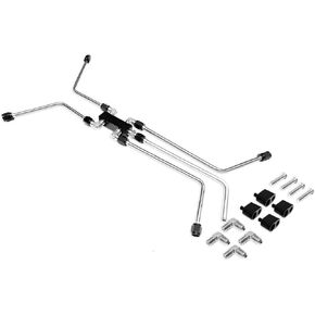 Baiann LS Stainless Coolant Crossover Steam Vent Kit Bypass cylinder head for LSX, LS1, LS2, LS3, LS6, LS7, LS9