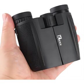 12x25 Binoculars for Adults and Kids High Powered, Mini Compact and Lightweight Large View Binocular for Bird Watching, Hunting, Theater, Concerts and Outdoor Sport Games