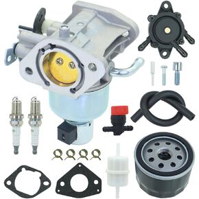 ALRACALL 16 853 19-S Carburetor Replaces for Kohler 32-853-34-S 32-853-50-S 32-853-63-S 32-853-67-S Fits for KT725 KT730 KT735 KT740 KT745 7000 Series Models with Fuel Pump Oil Filter
