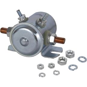 Rareelectrical New 12V 150a مستمر للرسالة اللولبية المتوافقة مع عربات الجولف 300A في الاندفاع بأرقام الأجزاء 1114208 15-88 1588 SWX88 1513215108 1114218 5117340 SWX88 502265300 SWX-88 15-132