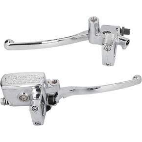1in Brake Lever, for Motorcycle 2pcs 1in Brake Clutch Master Lever Aluminum Alloy Universal Accessory powersports-Brake-levers