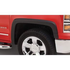 Bushwacker 40113-02 Black OE-Style Smooth Finish Front Fender Flares for 2019 Chevrolet Silverado 1500 LD, 2014-2018 Silverado 1500, 2015-2019 Silverado 2500 HD/3500 HD