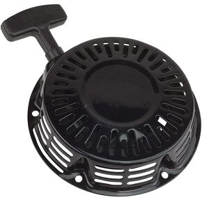 KDSG بداية سحب الارتداد المعدني لـ 196cc 5.5hp 6.5hp Coleman BT200X CT200U CT200U-EX KT196 Motovox MBX20 MB200 Baja Predator 212cc Motor Hammerhead 80T TrailMaster Mini Bike Go Kart أسود