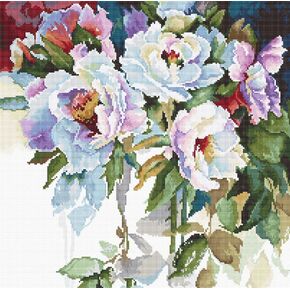 White Roses - Cross Stitch Kit Luca-S
