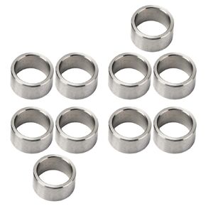 10Pcs Metal Washer Assortment, Hardware Washer Washer Spacer 15mm OD 12mm ID Stainless Steel Hardware Accessory Part Set Kit Stainless Steel Washer Set (3515-0015-0020)