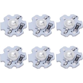 Ejoyous LED Chip, 25Pcs 5V 1W High Power LED Lamp Light Beads for DIY Lighting Fixtures, Aluminum Board LED Chip Bulb for Floodlight Flashlight Headlight (Pure White)