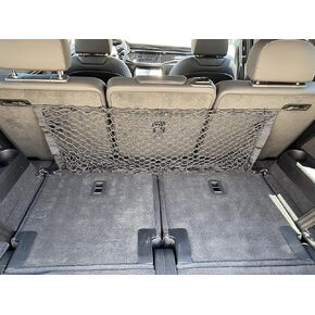 Envelope Style Automotive Elastic Trunk Mesh Cargo Net for Audi Q7 Accessories 2017-2022 - Premium Trunk Organizers and Storage - Luggage Net for SUV - Best Car Organizer for Audi Q7