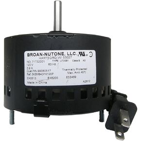 Broan S99080517 Bathroom Fan Motor