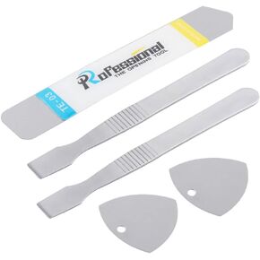 Stainless Steel Metal Spudger Flat Pry Bar Thin Opening Picks for Phone Tablet Glue Remover Screen Replacement Repair Tools Kit
