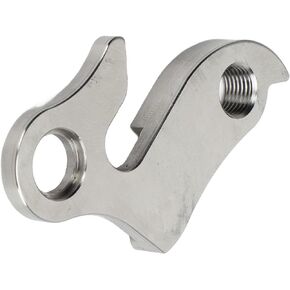 Bike Derailleur Hanger, Bike Rear Tail Hook with Screw Stainless Steel Cycling Accessories for Mountain Road Bike
