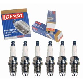 Sixity Auto 6 pc DENSO Standard Spark Plugs compatible with Toyota 4Runner 3.4L V6 1996-2002