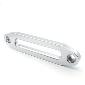 STANDOUTELROAL (Black) Hawse Style Winch Fairlead, Car Hawse Winches Fairlead for Automotive Anchor Cables ATV 3000-4000 lb Winch,4.88 inch (124mm) Mount Smooth