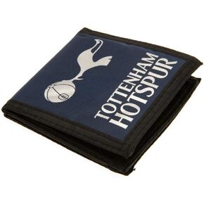 Tottenham Hotspur FC Touch Fastening Canvas Wallet (One Size) (Navy/Black/White)
