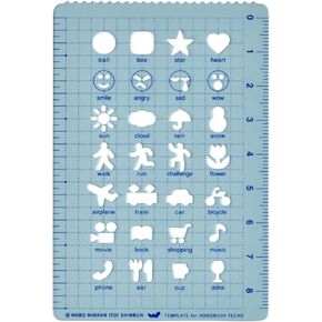 'Hobonichi Template Activity Hobonichi Notebook Original Stationery Notebook Accessories, Japan Import