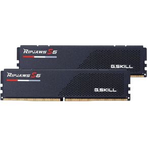 G.SKILL Ripjaws S5 Series (Intel XMP 3.0) DDR5 RAM 32GB (2x16GB) 6600MT/s CL34-40-40-105 1.40V Desktop Computer Memory UDIMM - Matte Black (F5-6600J3440G16GX2-RS5K)