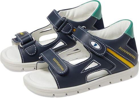 صندل Falcotto Glimmery للأولاد من Naturino، أزرق داكن/أخضر، 8 طفل صغير in Kuwait