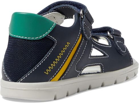 صندل Falcotto Glimmery للأولاد من Naturino، أزرق داكن/أخضر، 8 طفل صغير in Kuwait