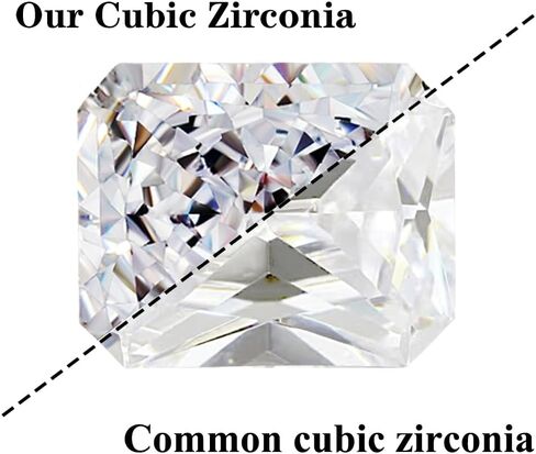 PHNIBIRD خاتم الخطوبة البيضاوي للنساء قطع الثلج المجروش 2.5 قيراط خاتم زركونيا مكعب سوليتير 925 الفضة الاسترليني خاتم الخطوبة in Kuwait