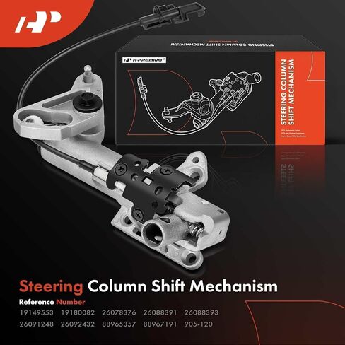 A-Premium Steering Column Shift Mechanism - Compatible with Cadillac, Chevy, GMC Vehicles - 1998-2007 - Escalade, Blazer, Silverado, Suburban, Tahoe, Sierra, Jimmy, Yukon - Replaces 19149553 in Saudi Arabia